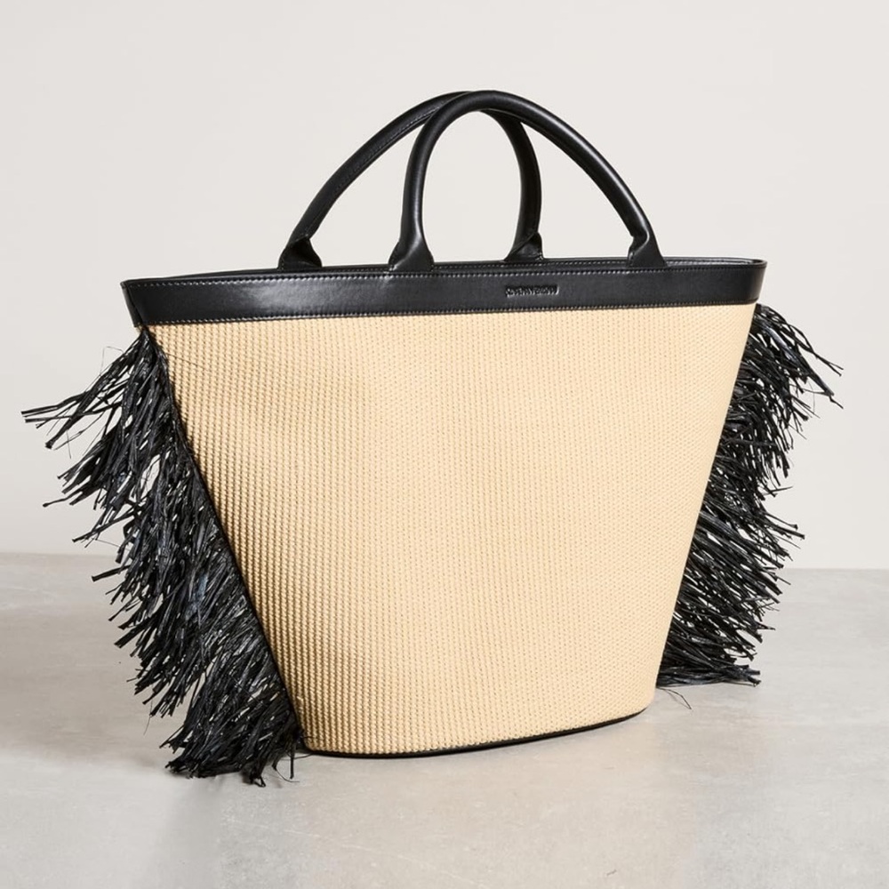 Simkhai Danya Raffia Large Beach Tote - NWT!